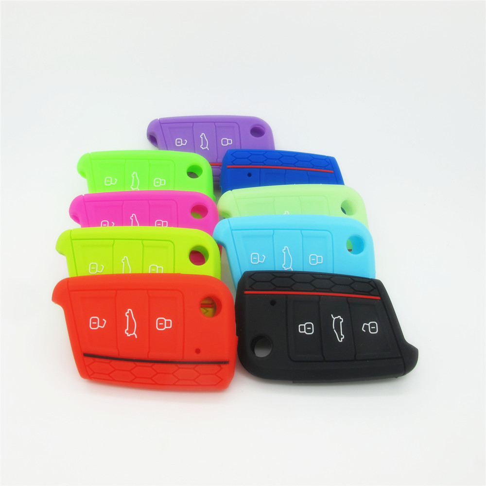 GOLF大眾汽車鑰匙套遙控器硅膠鑰匙護(hù)套